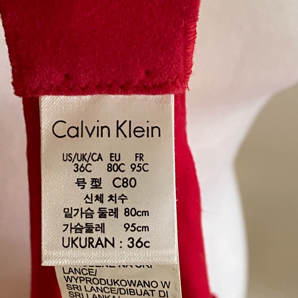 Red Christmas Bra - Picture 2 of 2